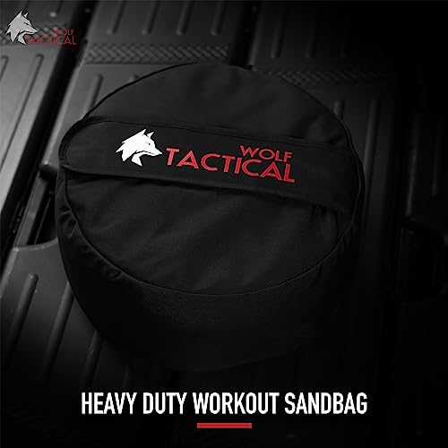 WOLF TACTICAL Weighted Workout Sandbag for Strength Training