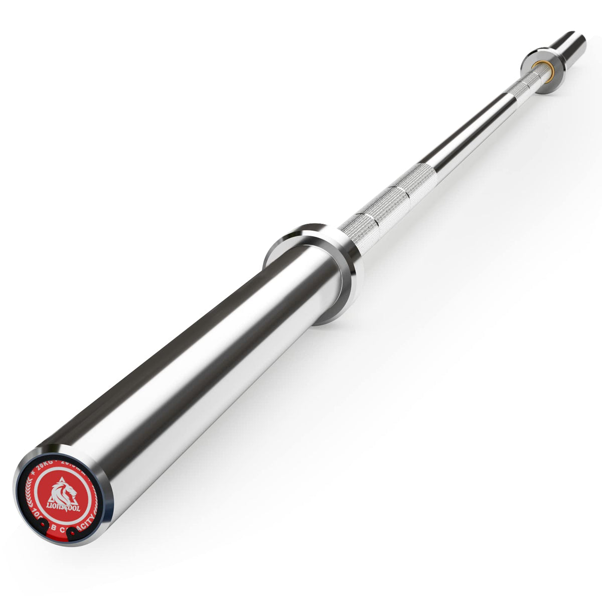 LIONSCOOL 7FT Olympic Barbell for Strength Training
