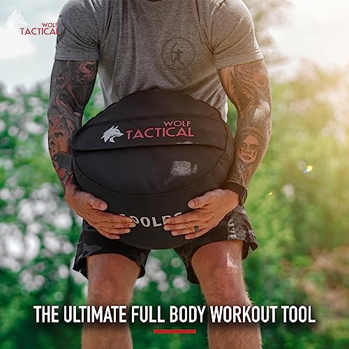 WOLF TACTICAL Weighted Workout Sandbag for Strength Training