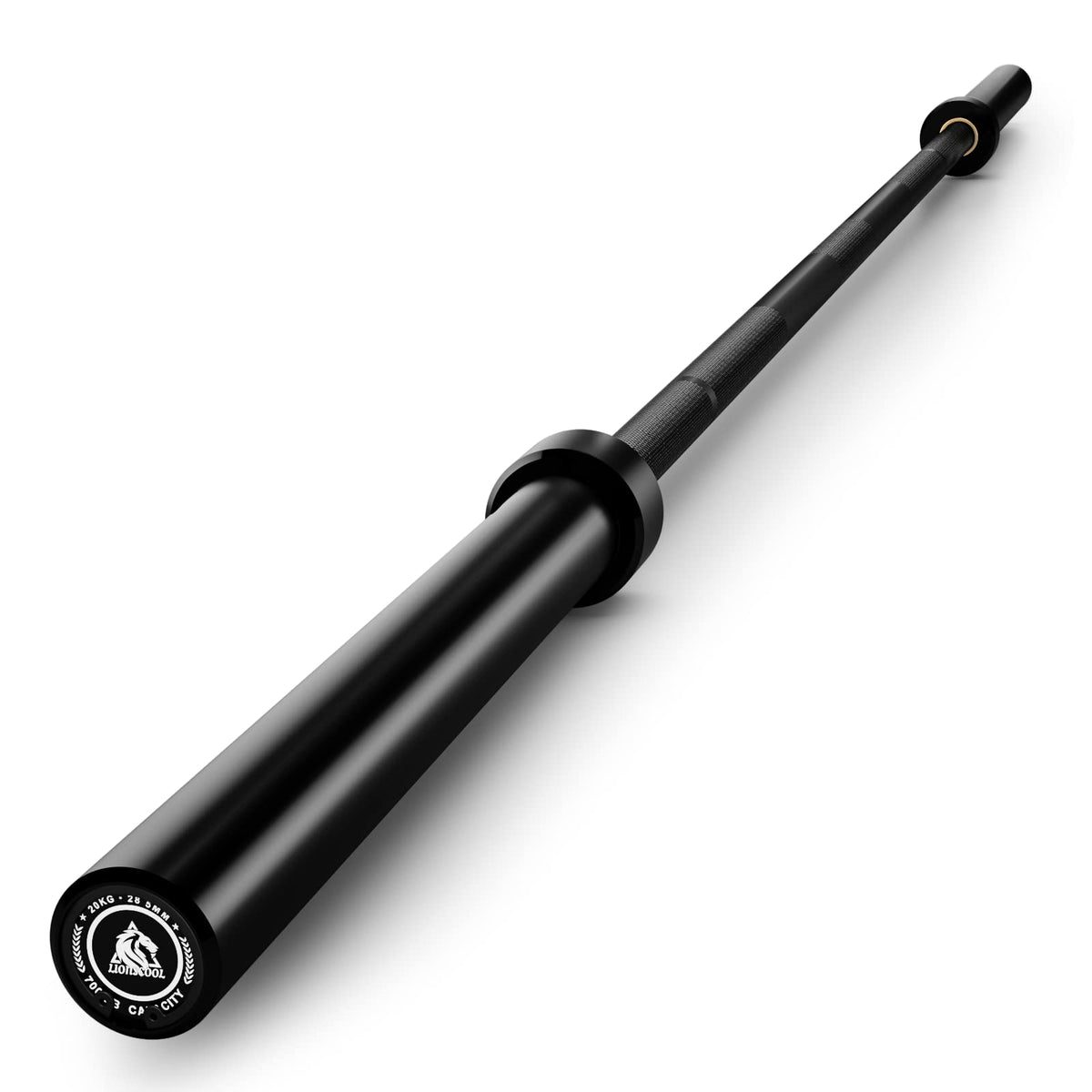 LIONSCOOL 7FT Olympic Barbell for Strength Training