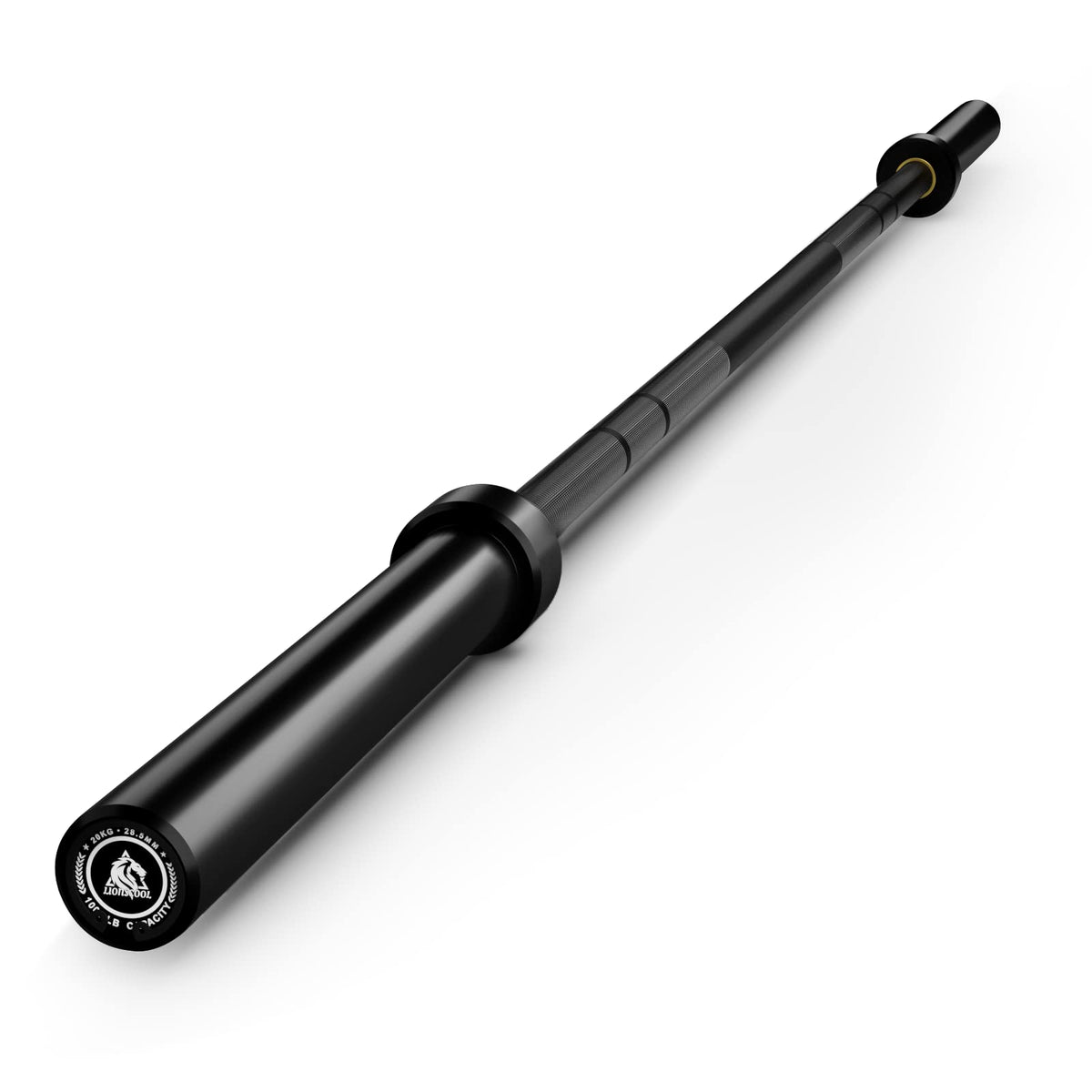 LIONSCOOL 7FT Olympic Barbell for Strength Training