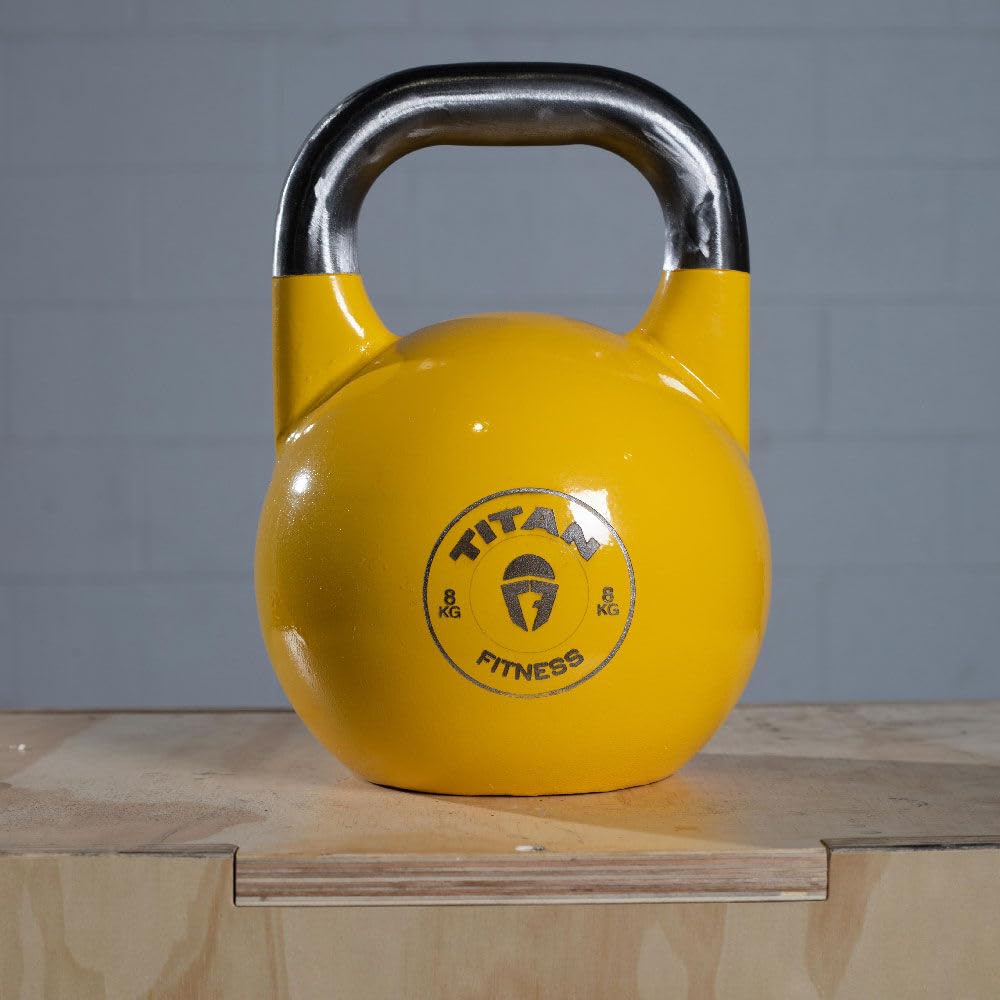 Titan Fitness Competition Kettlebell with KG Markings