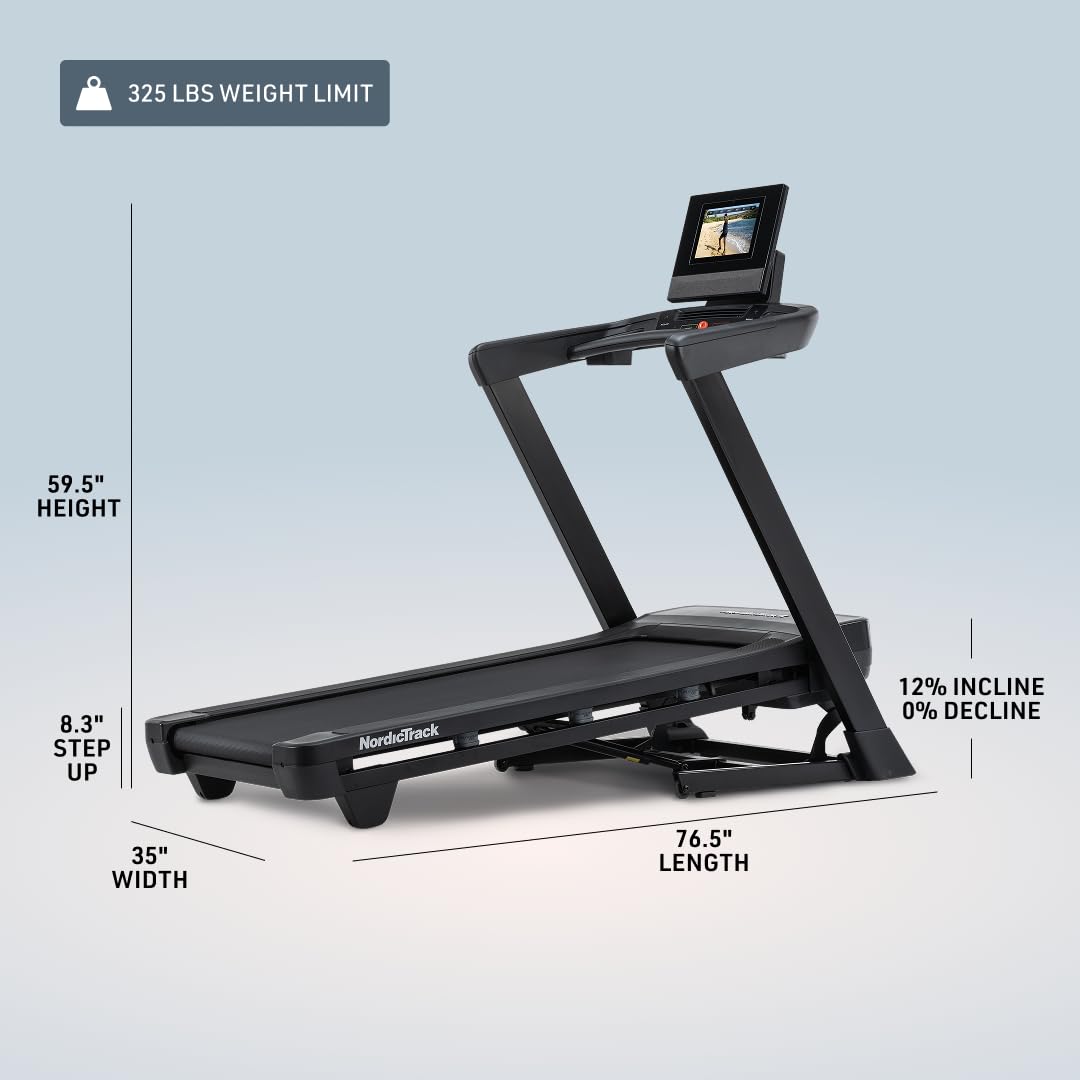NordicTrack T Series Treadmill for Home Cardio Workouts