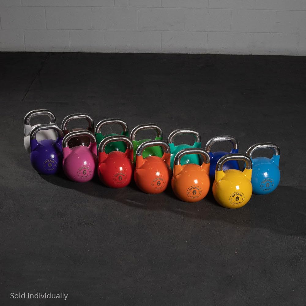 Titan Fitness Competition Kettlebell with KG Markings