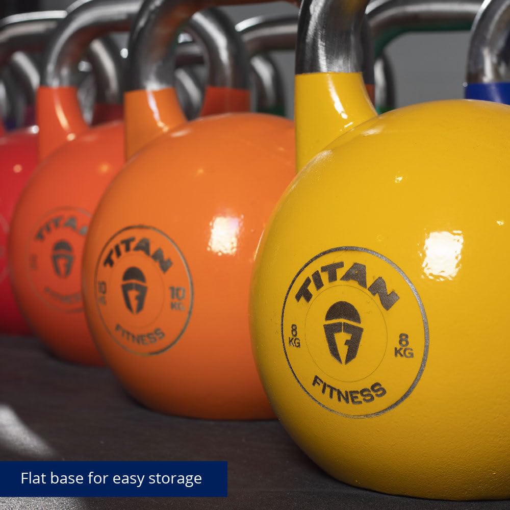 Titan Fitness Competition Kettlebell with KG Markings