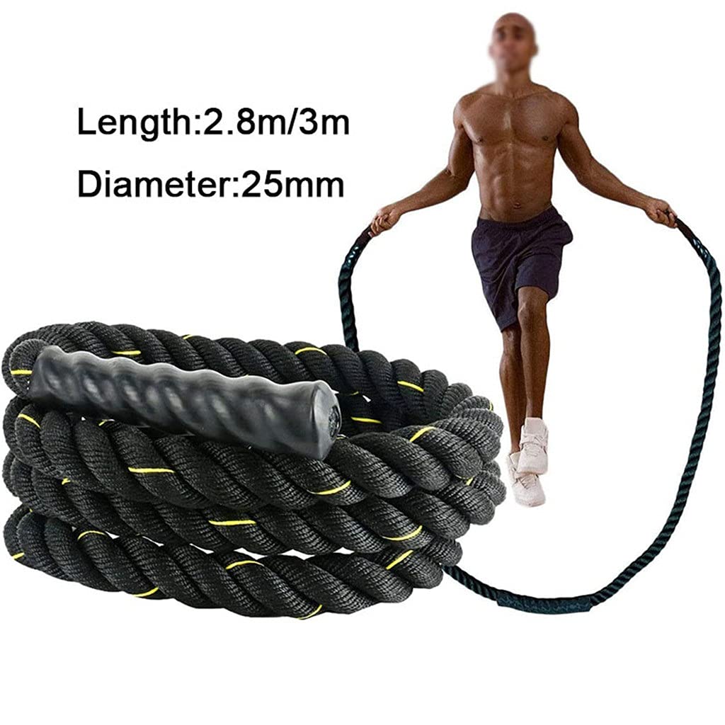25mm Heavy Weighted Jump Rope for Strength & Fitness Training