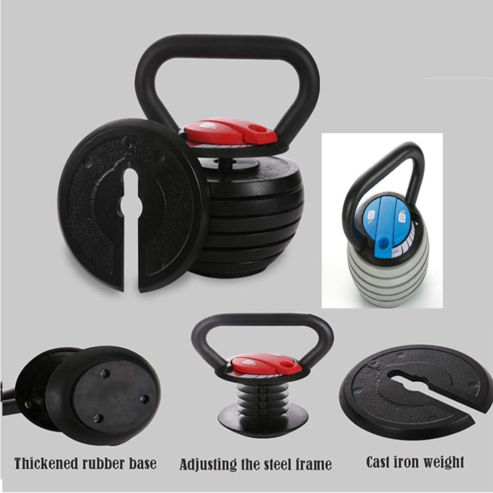 AGYH Adjustable 7-Weight Kettlebell 40 lb for Home Gym