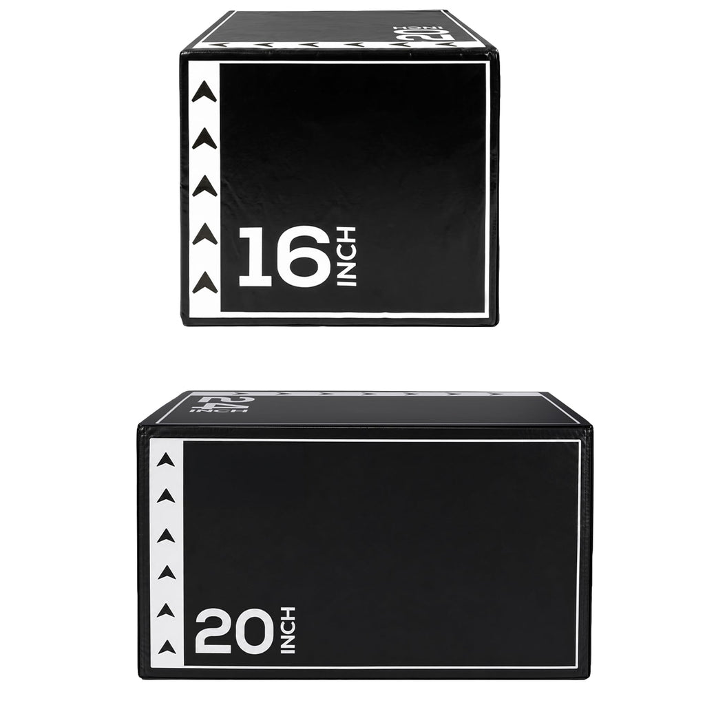 BalanceFrom 3-in-1 Foam Plyometric Jump Box for Home Gym
