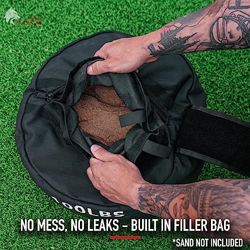 WOLF TACTICAL Weighted Workout Sandbag for Strength Training