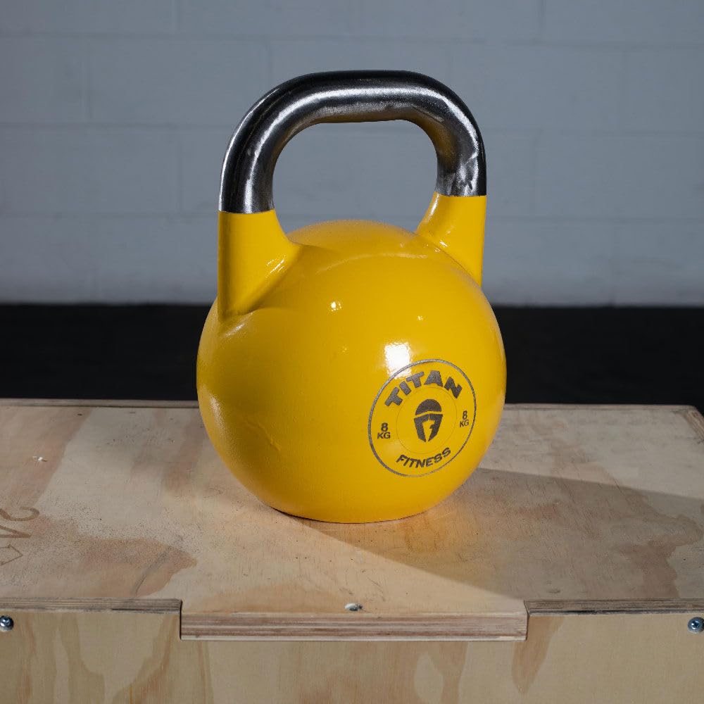 Titan Fitness Competition Kettlebell with KG Markings