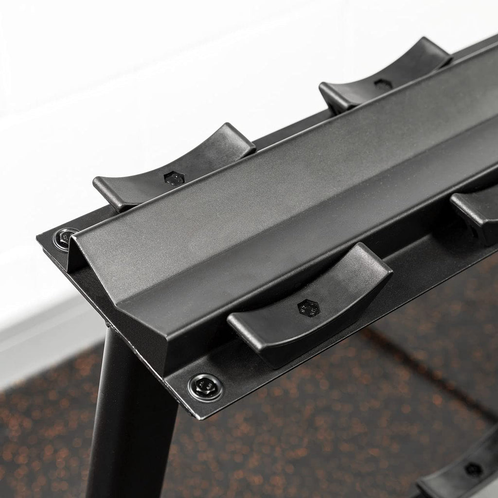 METIS Pro Urethane Dumbbell Rack Set for Home & Commercial Gyms