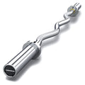 E.T.ENERGIC 47-Inch Solid Steel Olympic Curl Bar 700 lb
