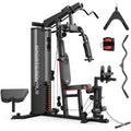 SPORTSROYALS Multifunctional Home Gym with Leg Press