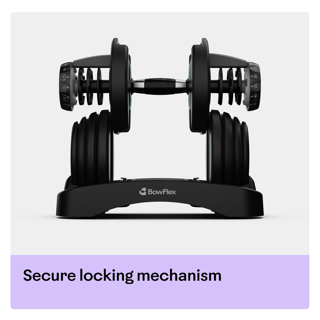 BowFlex SelectTech Adjustable Dumbbells for Strength Training