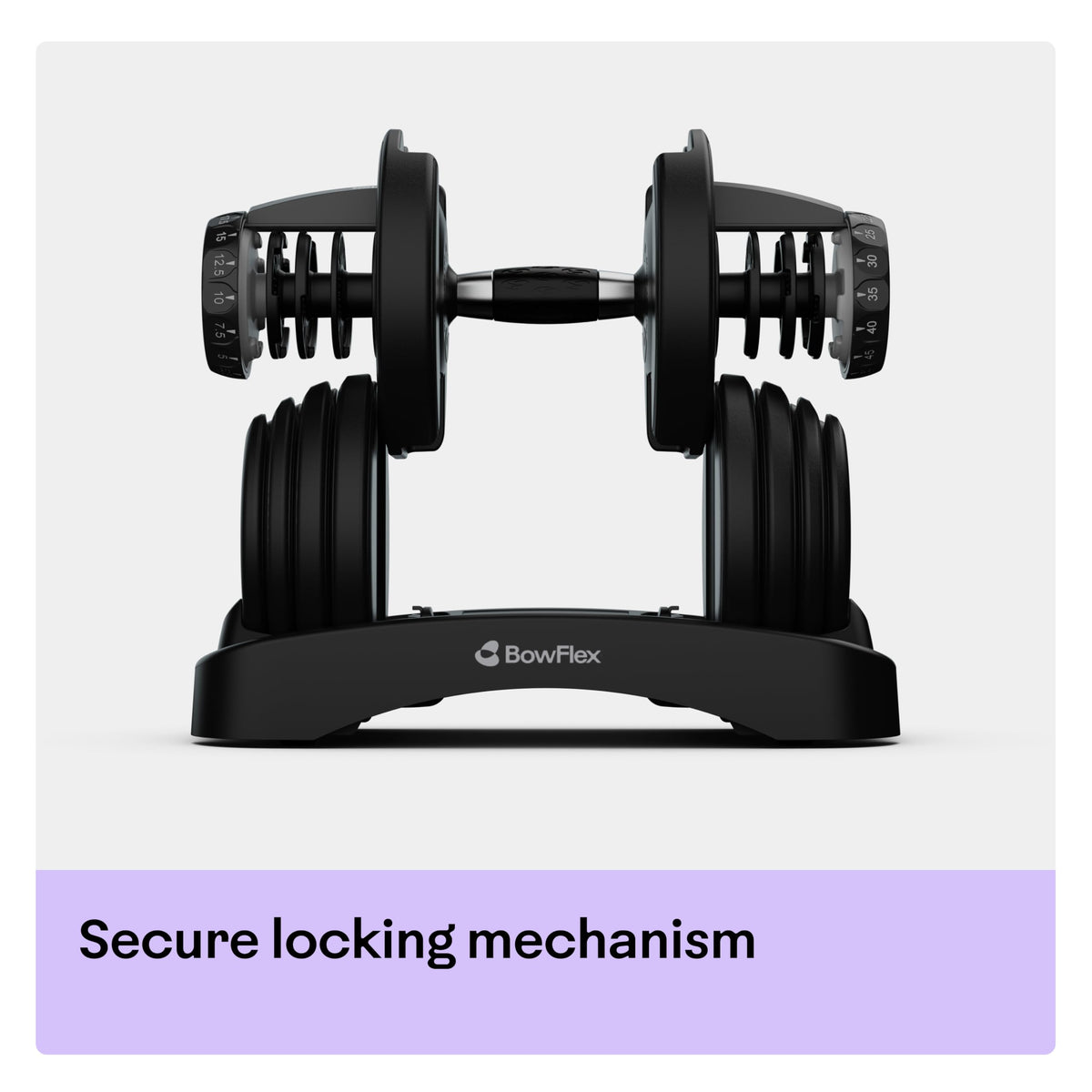 BowFlex SelectTech Adjustable Dumbbells for Strength Training