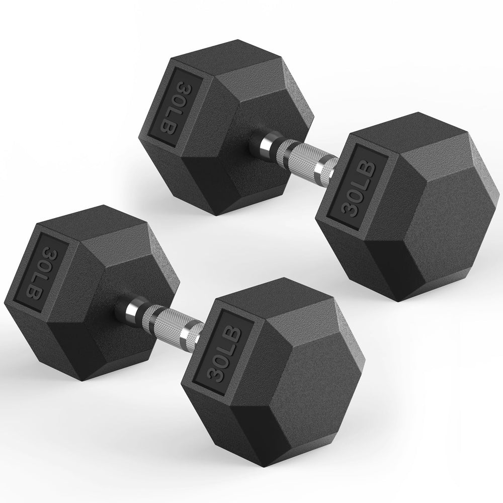 HANDBODE Hex Dumbbell Set 30–570 lb for Strength Training