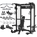 MAJOR FITNESS F22 Power Rack with Dual Pulley System