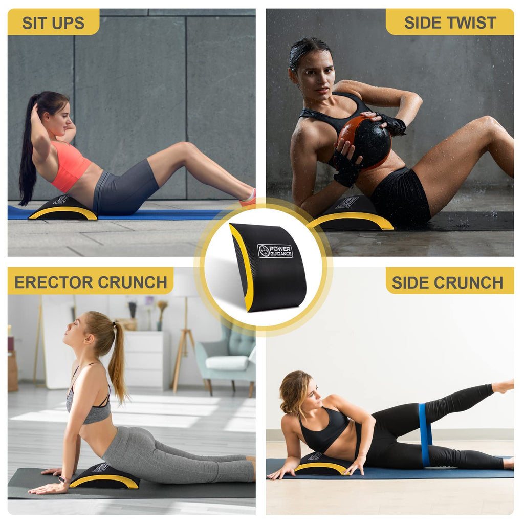 POWER GUIDANCE Ab Exercise Mat for Core & Sit-Up Training