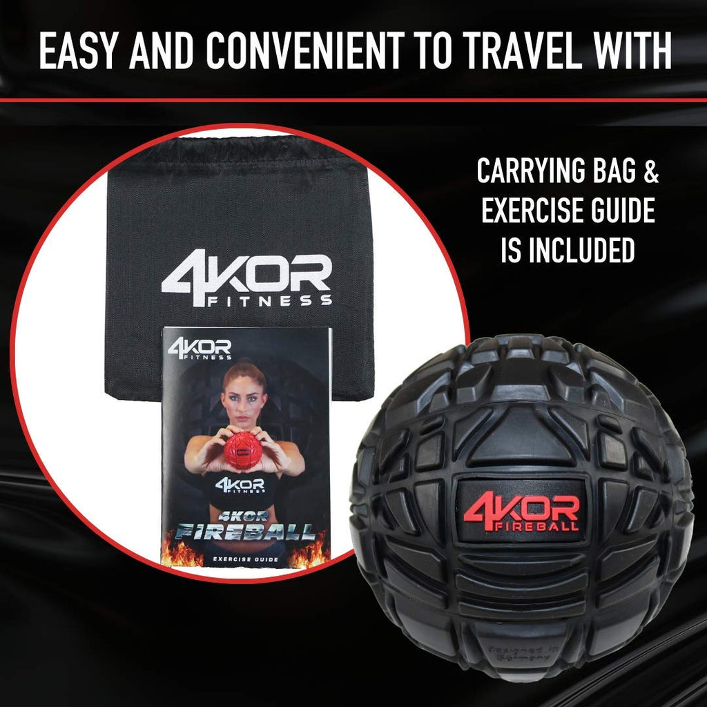 4KOR Trigger Point Massage Balls for Myofascial Release