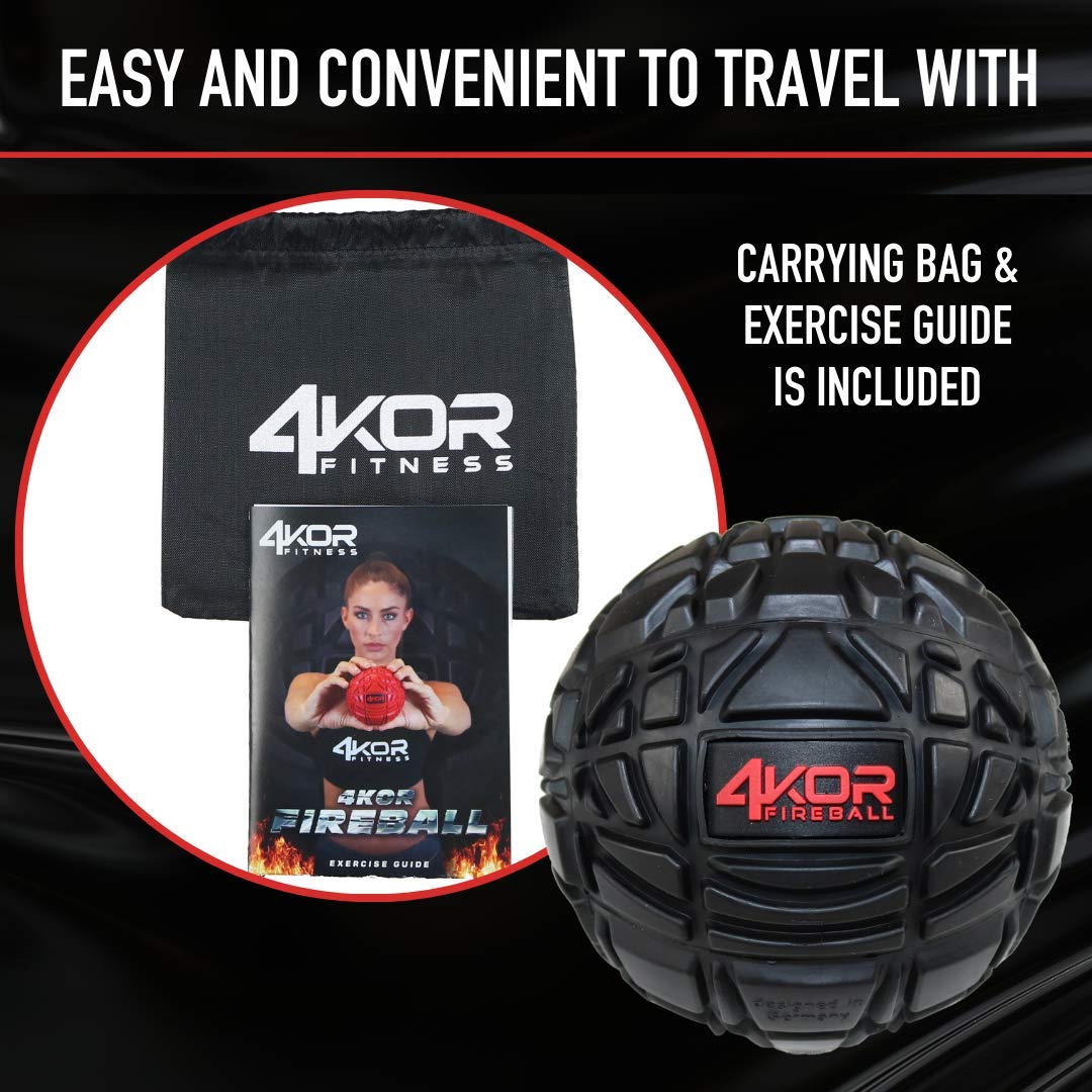 4KOR Trigger Point Massage Balls for Myofascial Release