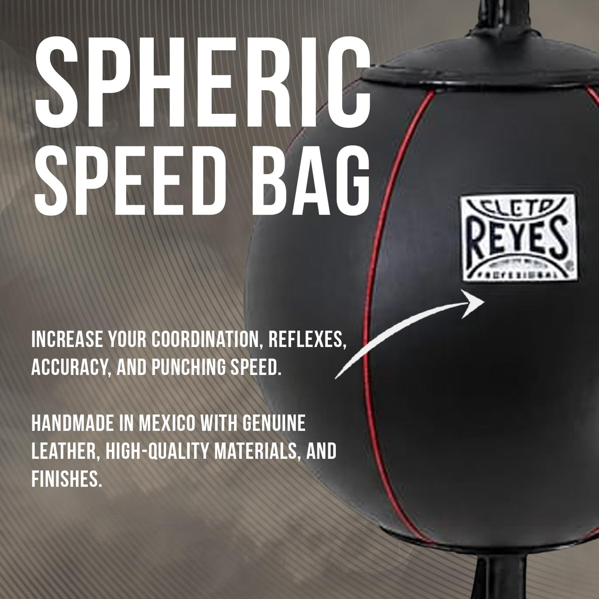 Cleto Reyes Spherical Double-End Boxing Training Bag