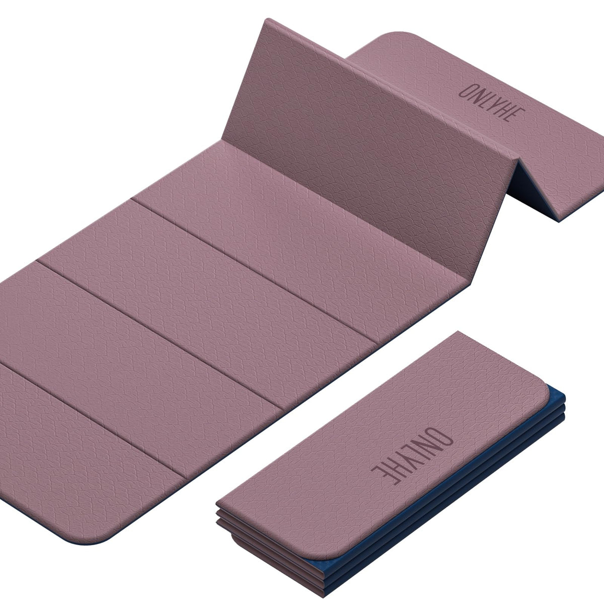 12mm Foldable Yoga & Pilates Exercise Mat – 71 x 24 in