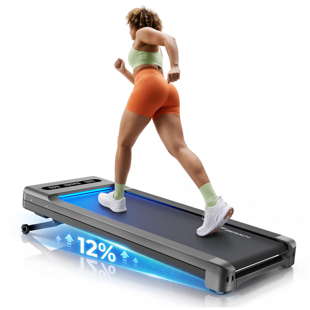MERACH UltraWalk W60 Walking Pad with 12% Auto Incline