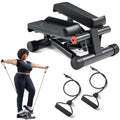 Sunny Health & Fitness Mini Stair Stepper with Resistance Bands