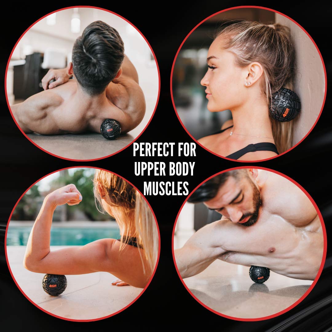 4KOR Trigger Point Massage Balls for Myofascial Release