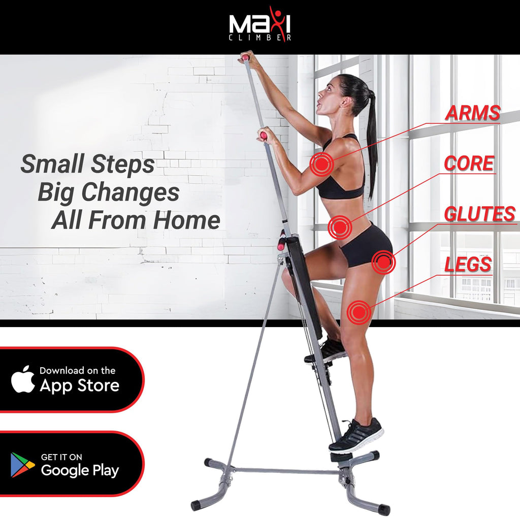 MaxiClimber 2.0 Vertical Climber with Elastic Resistance System