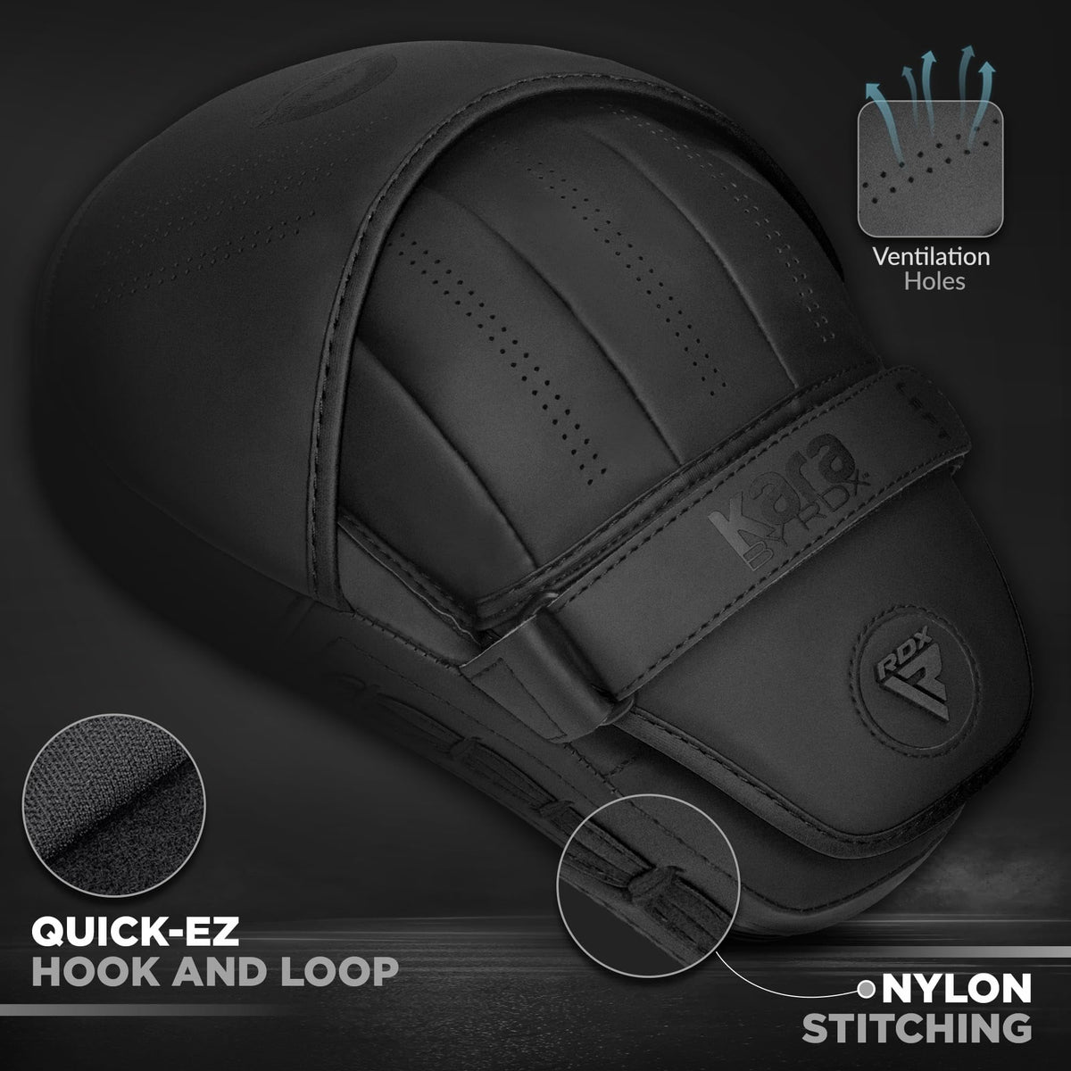 RDX Curved Focus Mitts for Boxing & Muay Thai Training
