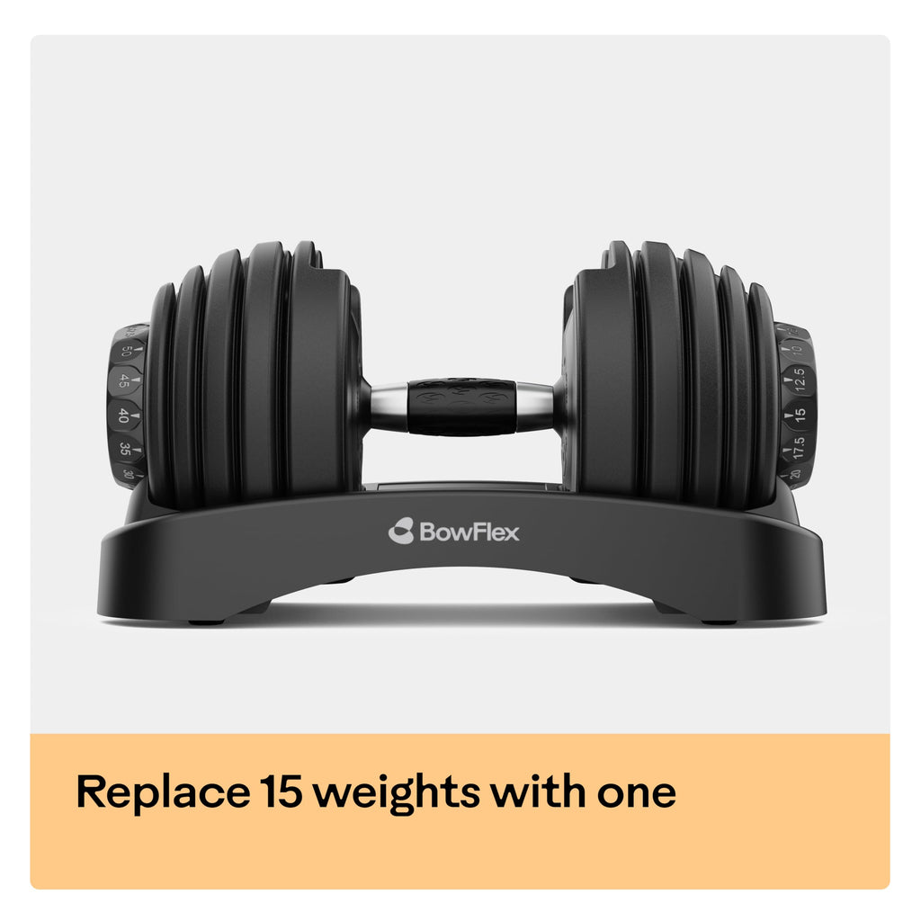 BowFlex SelectTech Adjustable Dumbbells for Strength Training