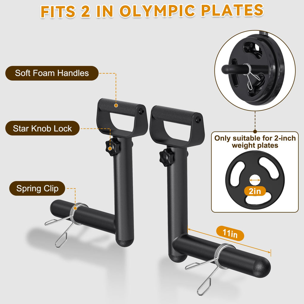 Kipika Farmers Carry Handles for Shrugs & Deadlifts