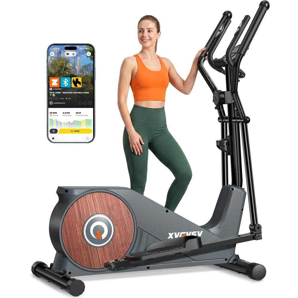 15.5-Inch Stride Elliptical Exercise Machine for Home