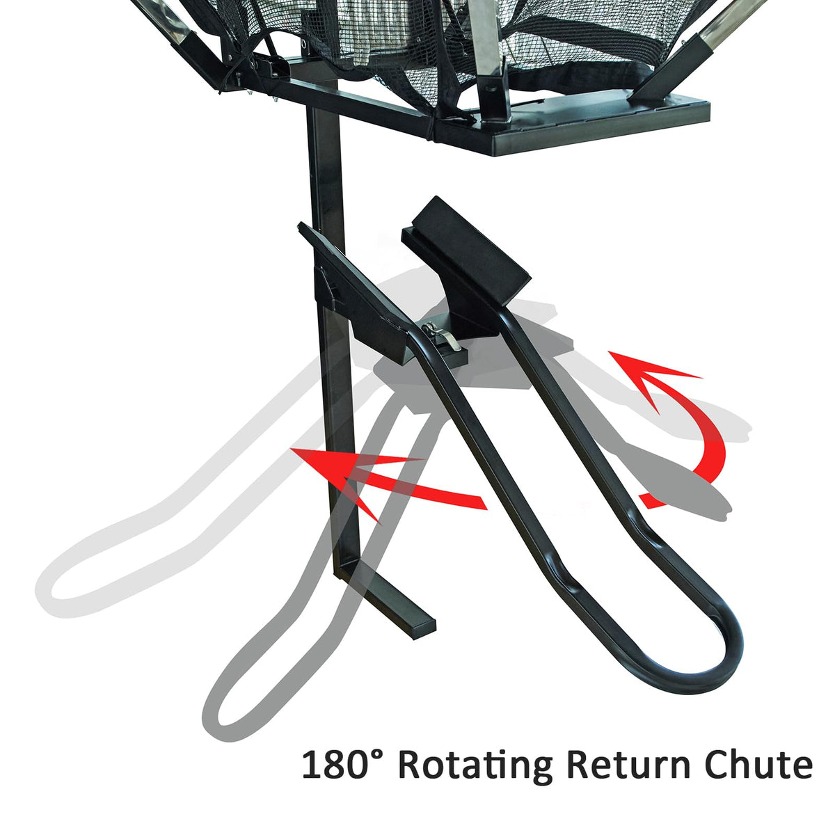 180° Rotating Basketball Shot Return Training System