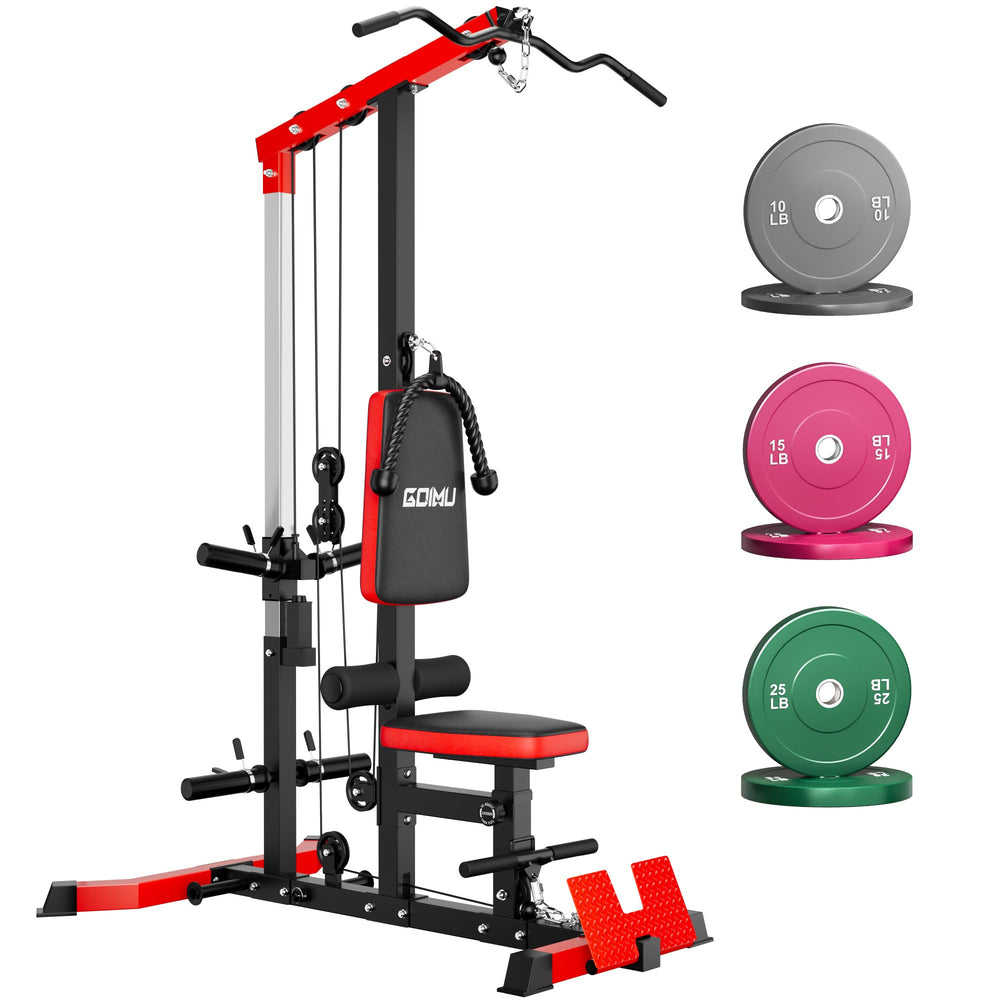 GOIMU LS01 3-in-1 LAT Pulldown & Cable Row Machine