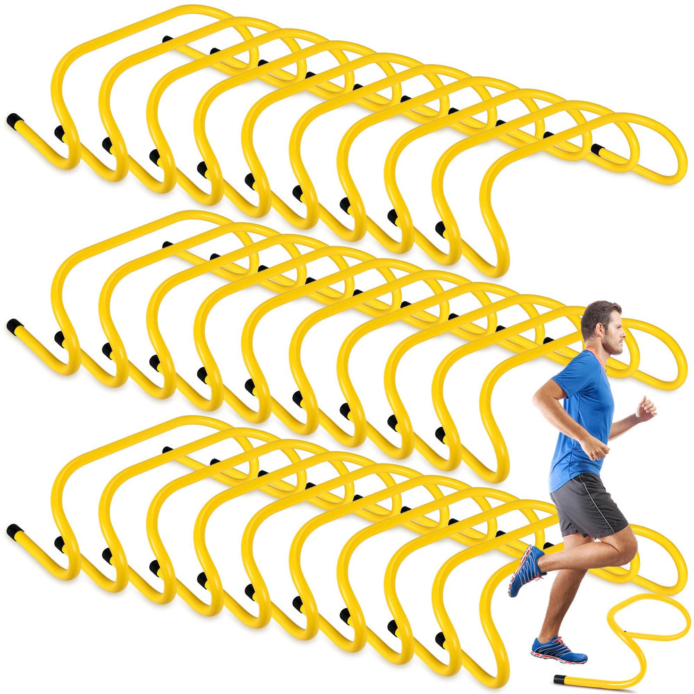 Wettarn 30-Piece 6-Inch Speed & Agility Training Hurdles