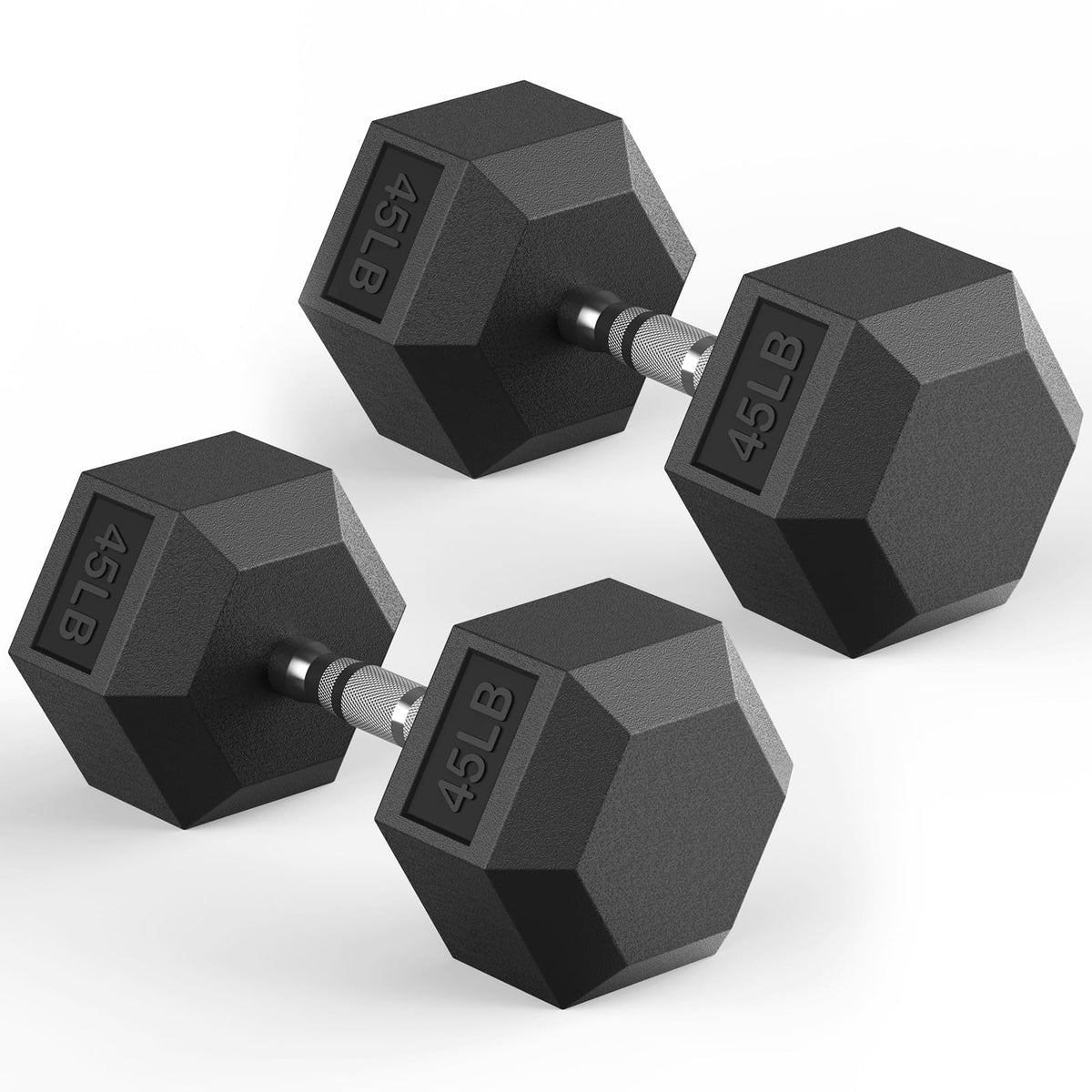 HANDBODE Hex Dumbbell Set 30–570 lb for Strength Training