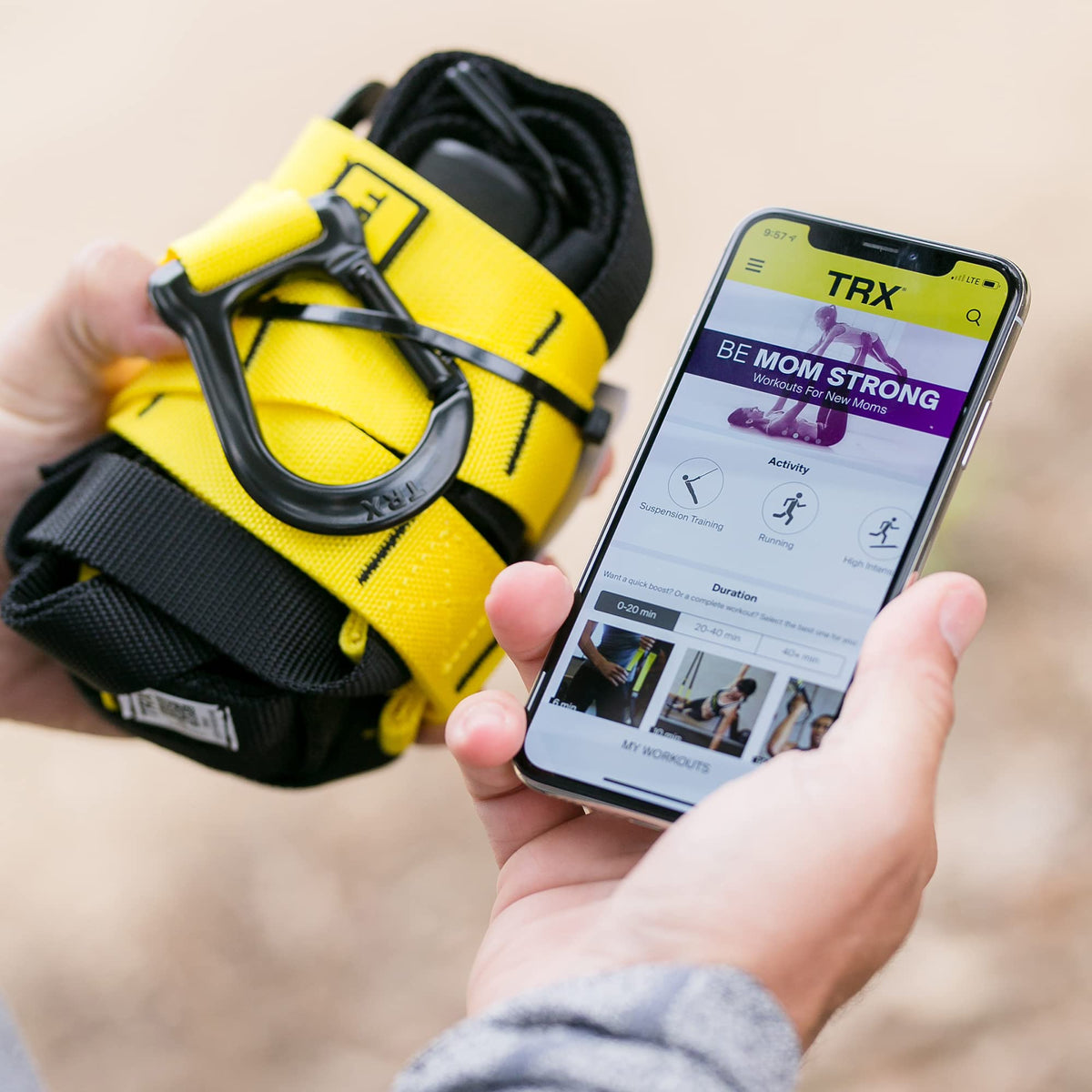 TRX GO Suspension Trainer for Full-Body Strength Workouts