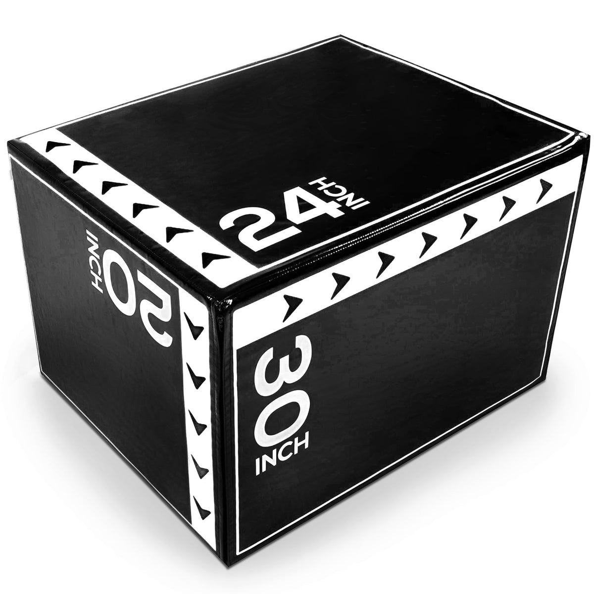 BalanceFrom 3-in-1 Foam Plyometric Jump Box for Home Gym