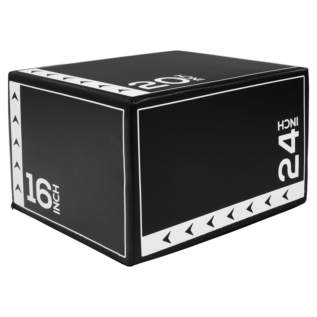 BalanceFrom 3-in-1 Foam Plyometric Jump Box for Home Gym