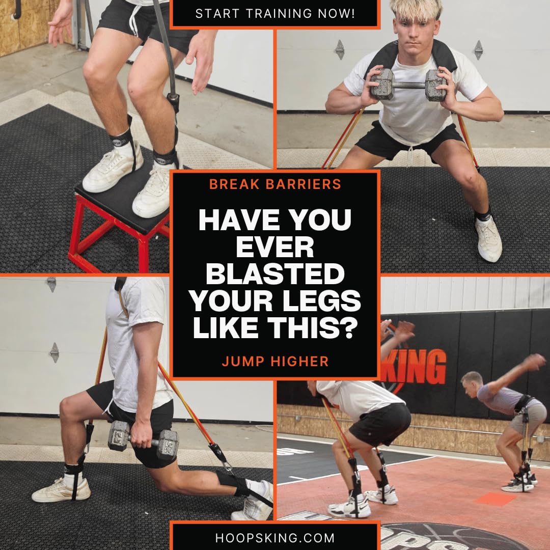 Vertical Jump Resistance Band Trainer – 3 Training Levels