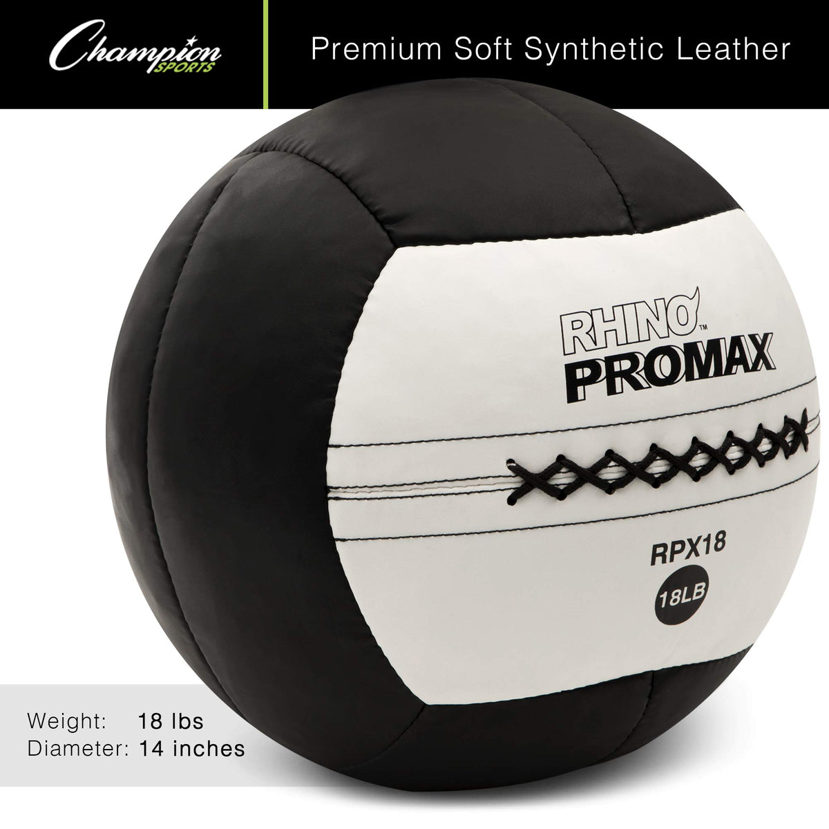 Champion Sports Rhino ProMax Elite Medicine Ball