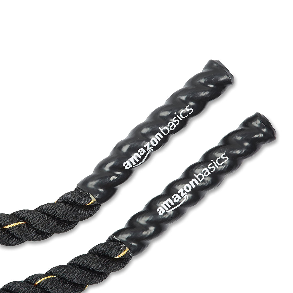 Amazon Basics Battle Rope for Home Gym Strength Training