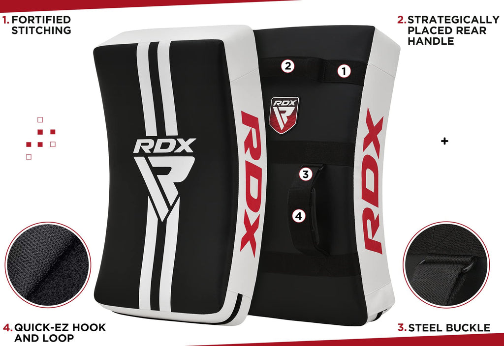 RDX Curved Kick Shield for Muay Thai & MMA Training