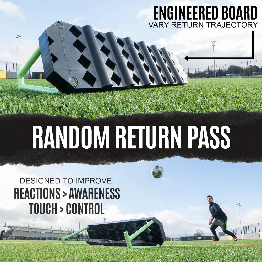 QUICKPLAY 4-in-1 Soccer Rebounder & Passing Trainer