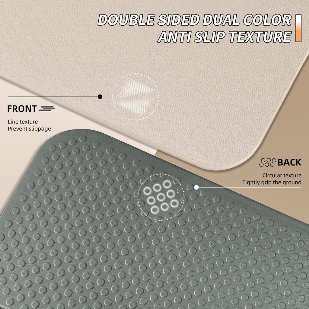 PAIDU 10mm Foldable TPE Yoga Mat – 75 x 26 in