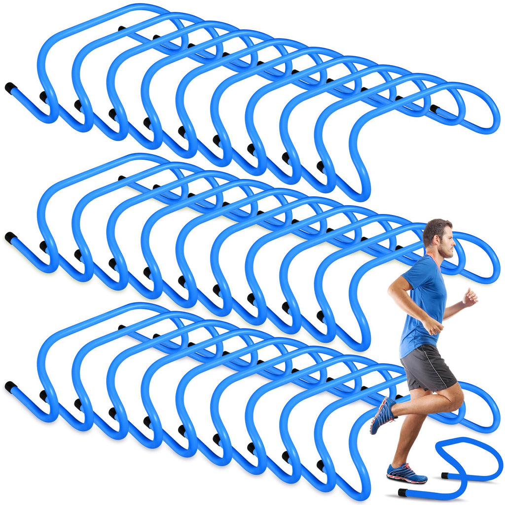 Wettarn 30-Piece 6-Inch Speed & Agility Training Hurdles