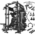 Mikolo Smith Machine with Weight Stack & Cable Crossover