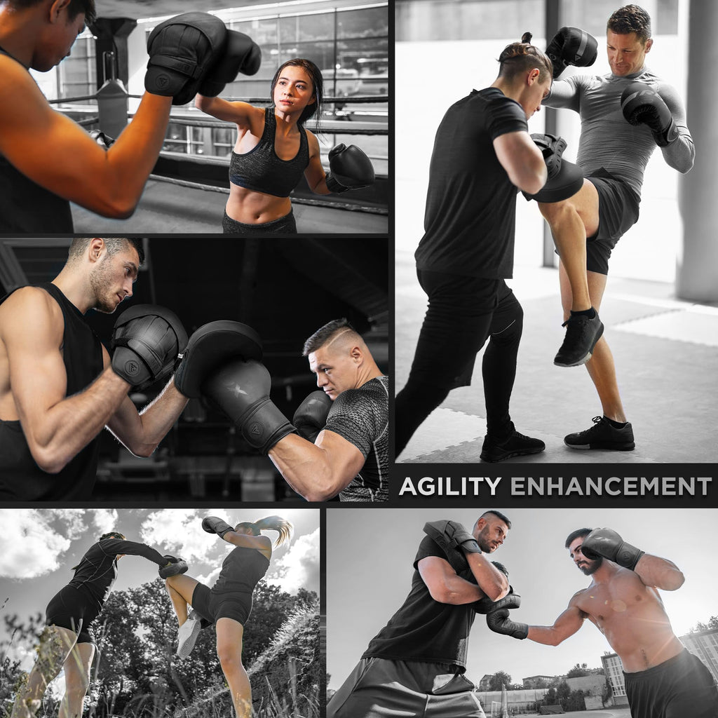 RDX Curved Focus Mitts for Boxing & Muay Thai Training